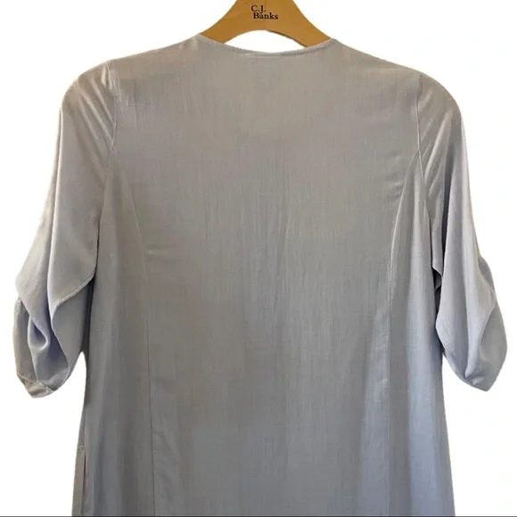 J. Jill Button Up Dress with Pockets & Embroidery Detail - Picture 4 of 14